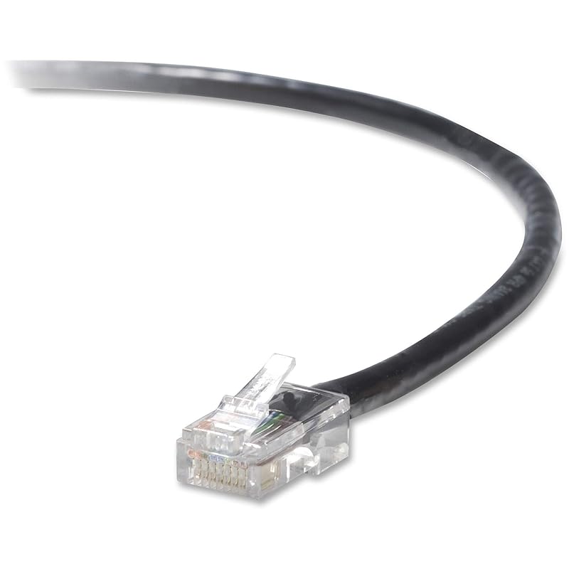 

Патч-корд Belkin Cat5e, Чорний, 5 футів (A3L791-05-BLK-S) 5 feet