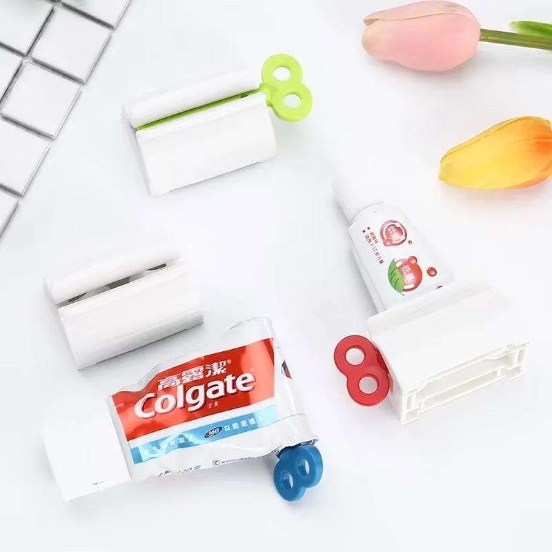 Adjustable Manual Squeezer Toothpaste Dispenser Needed Multi-Functional for Toothpaste Cream Ointmentome Organizer Must-Have