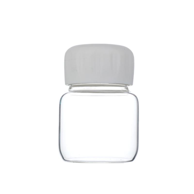 Creative Fat Cup Mini Glass Cute High Borosilicate Portable Water Cup with Scale 300ml Coffee Milk Cup