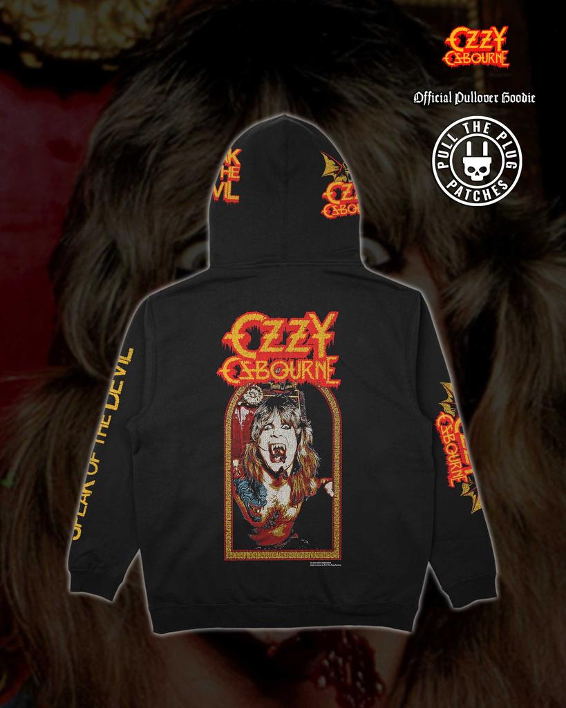 Ozzy Osbourne Diary of A Madman Hoodies Pullover Men Women Oversized Y2k Street Sweatshirt British Rock Singer Female Male Clothing