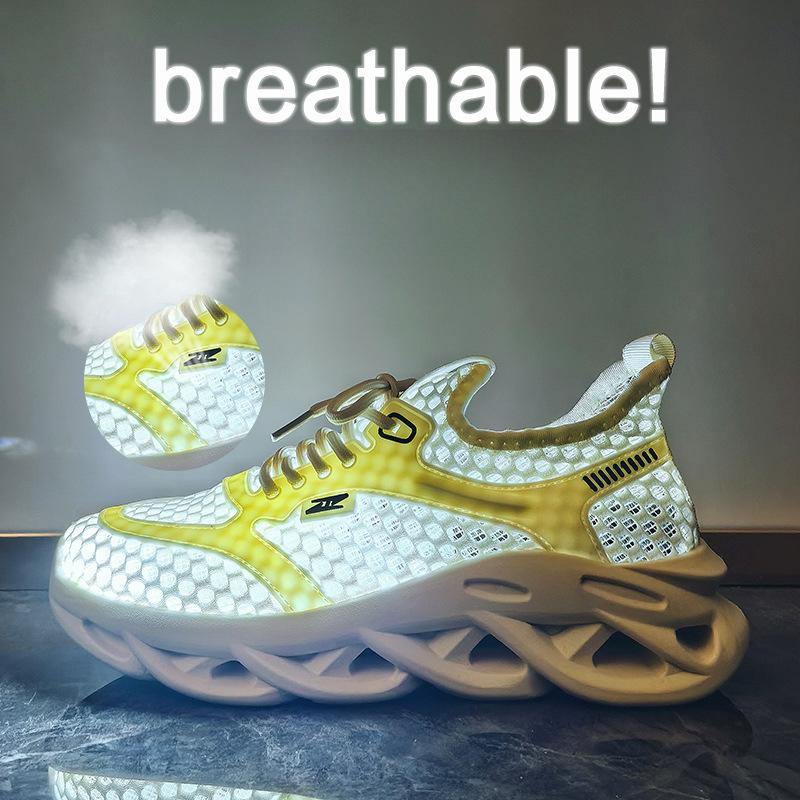 Fliegende Schuhe Neue Sommer Studenten Sportschuhe Fitness Laufen Freizeit Erhöhend und Atmungsaktiv