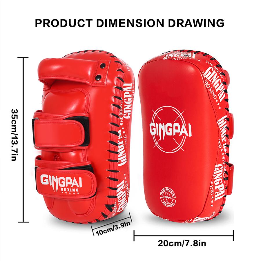 Professional Muay Thai Foot Target Thickened Boxing Target Sanda Boxing Curved Hand Target Training Equipment Leg Target Mat