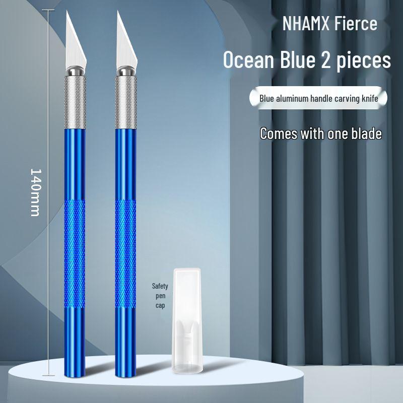 Carving Knife & Pen Knife Craft Set: Paper Cutter, Student Rubber Stamp, Wood Carving Tools