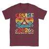 Cruise Squad 2026 T-Shirt Summer  Hip Hop T-Shirts Unisex 100 Cotton O-Neck 4XL 5XL 6XL Top Tees Short Sleeve Street Style Tshirt