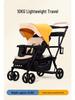 Koobaby Twin Lightweight Foldable Double Stroller for Infants and Toddlers