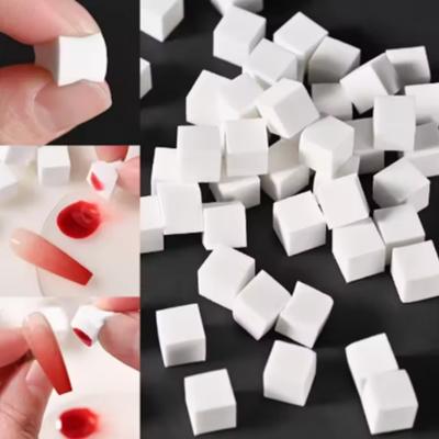 DIY Creative Stainless Steel Nail Art Sponge Tweezer Soft Sponge Clip Manicure Decoration Manicure Dotting Pen