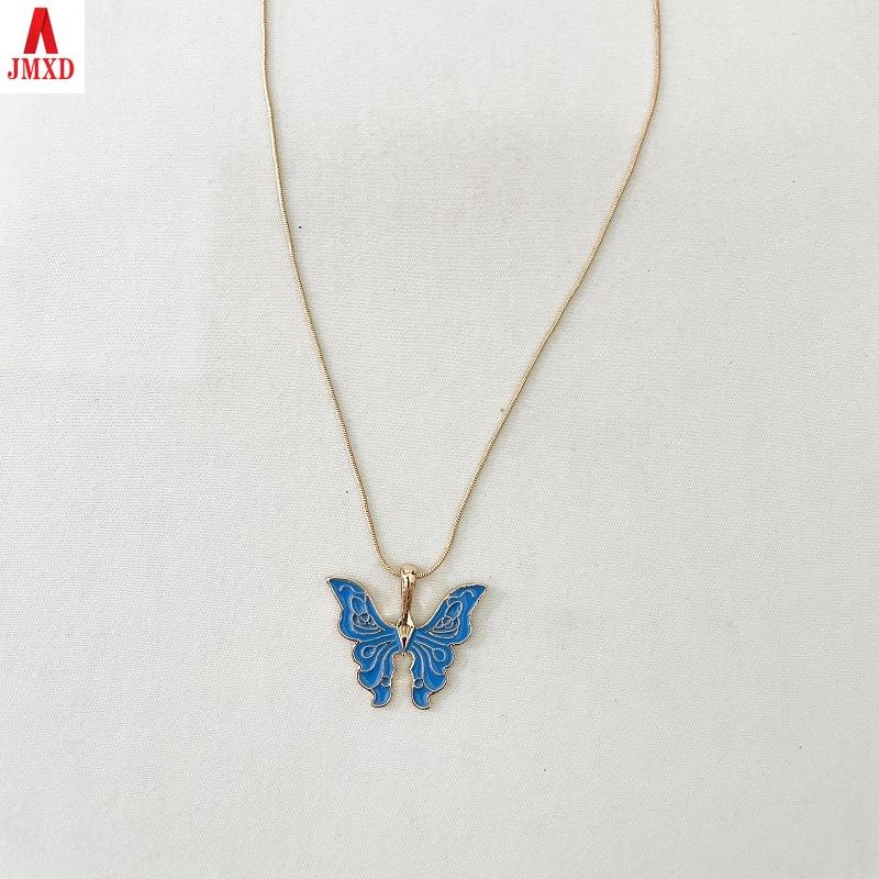 JMXD-Butterfly Fairy Necklace Dream Wonderland Alina Butterfly