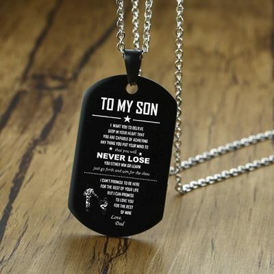 Placas de Identificación Militares Estándar Lisas para Estampar Colgante de Placa de Identificación Acero Inoxidable Hombres Mujeres Encanto Joyería Lisa