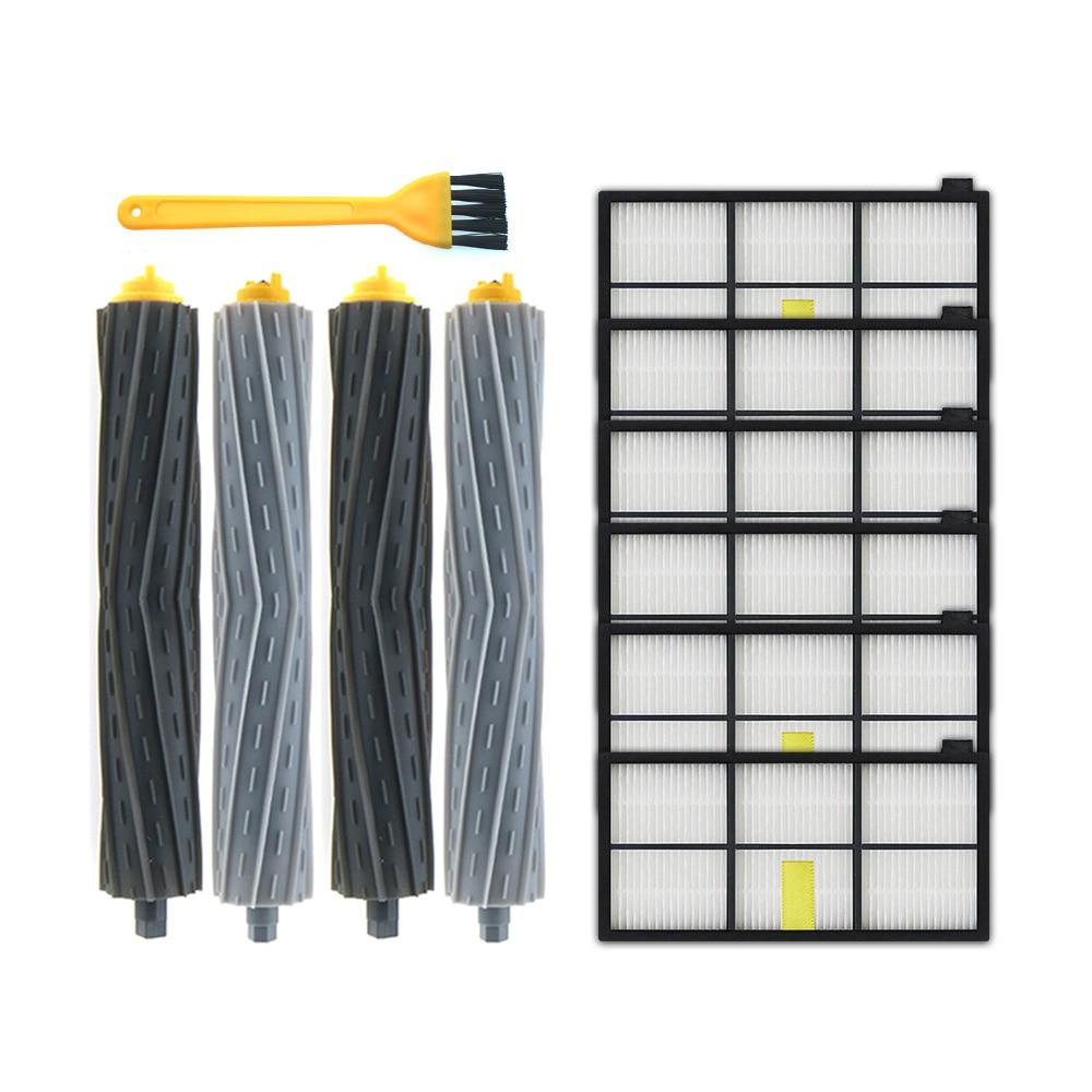 For IRobot Roomba Parts Kit Series 800 860 865 866 870 871 880 885 886 890 900 960 966 980 - Brushes and Filters