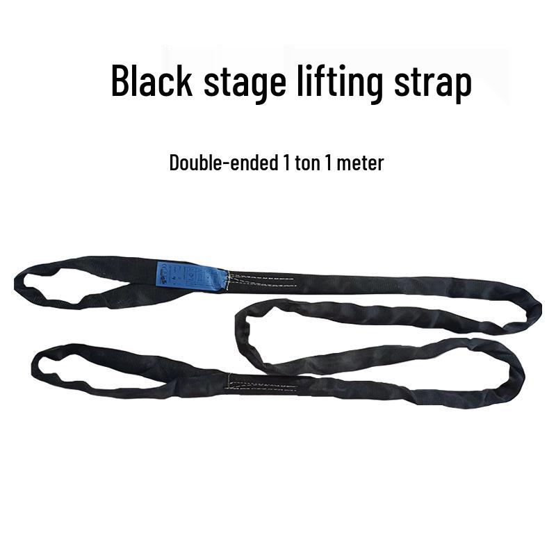 

Chenghua 2-3 Ton Black Flexible Lifting Sling for Stage, Speaker & Aircraft