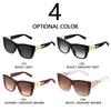 Luxury Brand Designer Sunglasses Women Rimless Cat Eye Sun Glasses Ladies Fashion Gradient