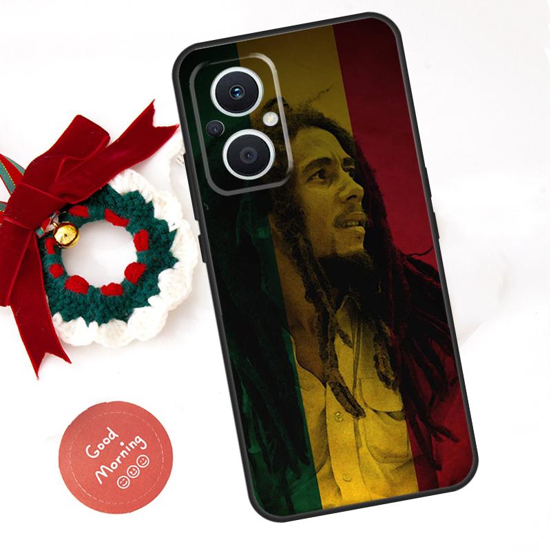 Reggae Bob Marley Funda For OPPO Reno 14F 14 13 12 11 10 Pro 11F 12F 13F 7 8 Lite OPPO Find X8 X5 X9 Pro Case