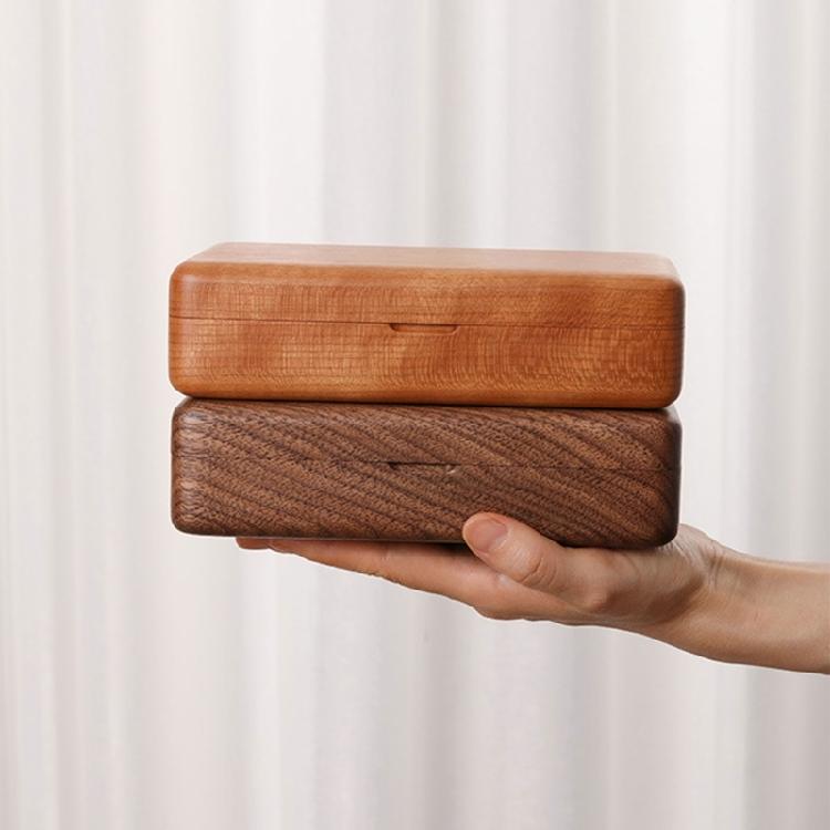 Jewelry Storage Box Bracelet Earrings Necklace Carrying Case Wood Gift Case