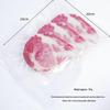 Korean BBQ Display: Lamb Chop, Tomahawk Steak, Beef Patty, Luncheon Meat, Raw Pork Model