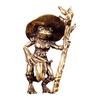 1/2/3Pcs Brass Frog Witch Figurine Vintage Brass Frog Ornament Fantasy Witch Decoration Whimsical Home Accents