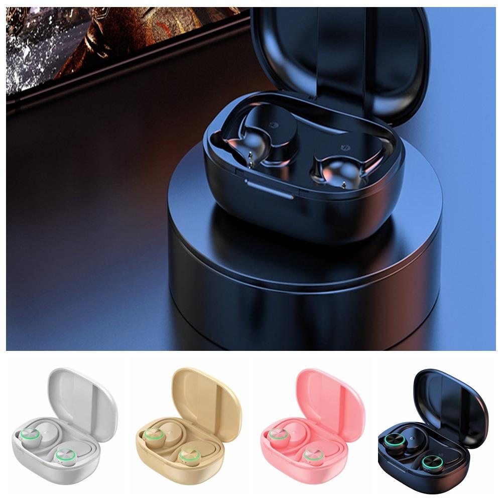 

Button Control Ear Hook Bluetooth Headset Wireless Wireless Headphones Mobile Phone чорний