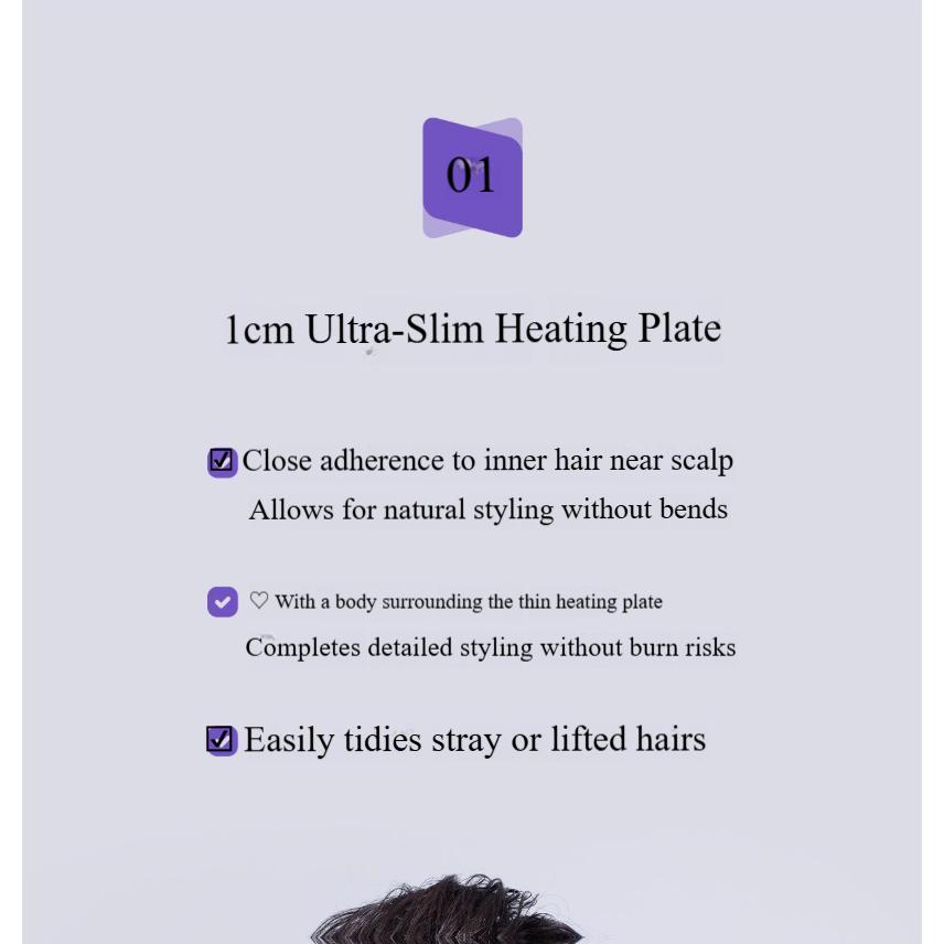 UNIX Root Volume Hair Iron UCI-A2929 (Free Volt) | Korean Hair Styler