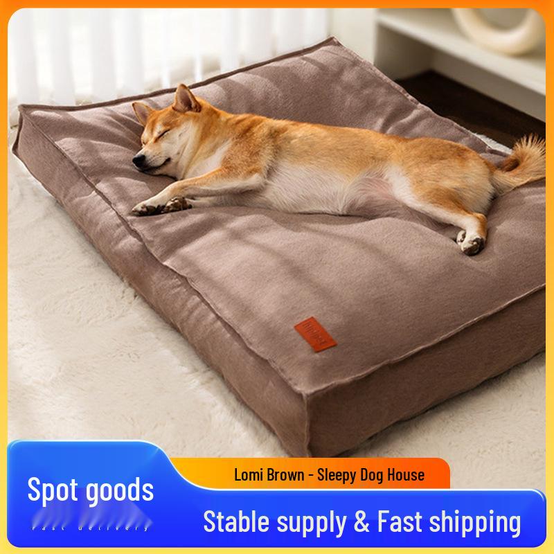 Tragbares, waschbares Hundebett - Atmungsaktive, bequeme Schlafmatte für Golden Retriever