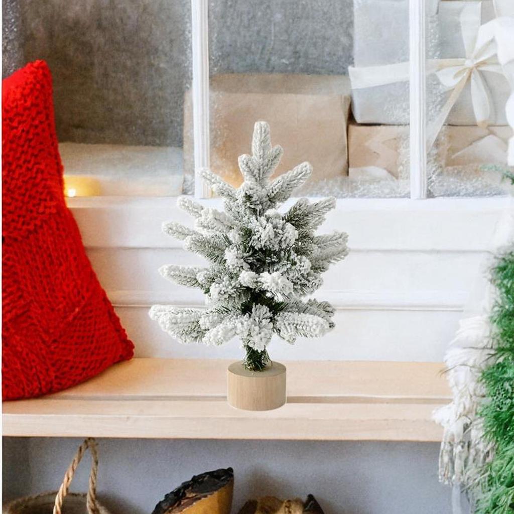 Kaufe Künstlicher Weihnachtsbaum Schreibtischdekoration Szenenlayout Feiertagsschmuck Klein Weihnachten für Schrank zum Preis ab 32
