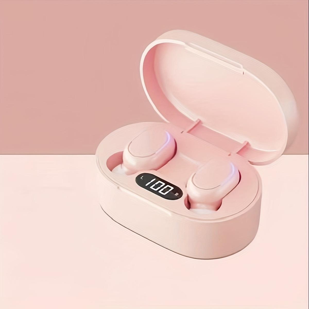 

Новые беспроводные наушники с высококачественным звуком, удобная конструкция вкладышей + светодиодный сенсорный экран, подходят для мобильных телефонов, захватывающие виды спорта розовый