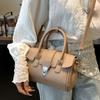 Trendy Niche Women's Bag Handbag 2025 New Korean Version Fashionable Versatile Simple Commuter Shoulder Oblique Span Bag