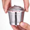 Fine Mesh Stainless Steel Tea Infuser Extended Chain Loose Tea Separation Basket  Spices