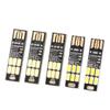 5PCS USB Night Light Stepless Dimming Touch Sensor Switch Mini 6 LED Lamp Stick for Laboratory