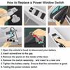 Car Front Driver Side Door Power Window Switch 14-18 for Subaru Forester 83071SG011