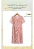 Mother's Day Summer Qipao Dress for Middle-Aged Women