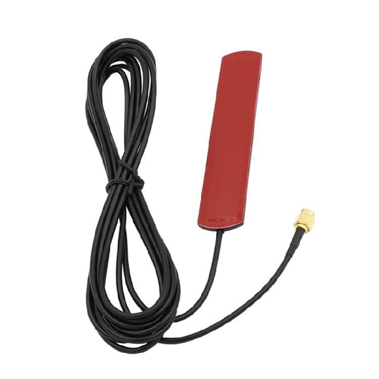 Universal Car Vehicle 4G GSM Patch Antenna SMA Male Connector Adhesive Mount