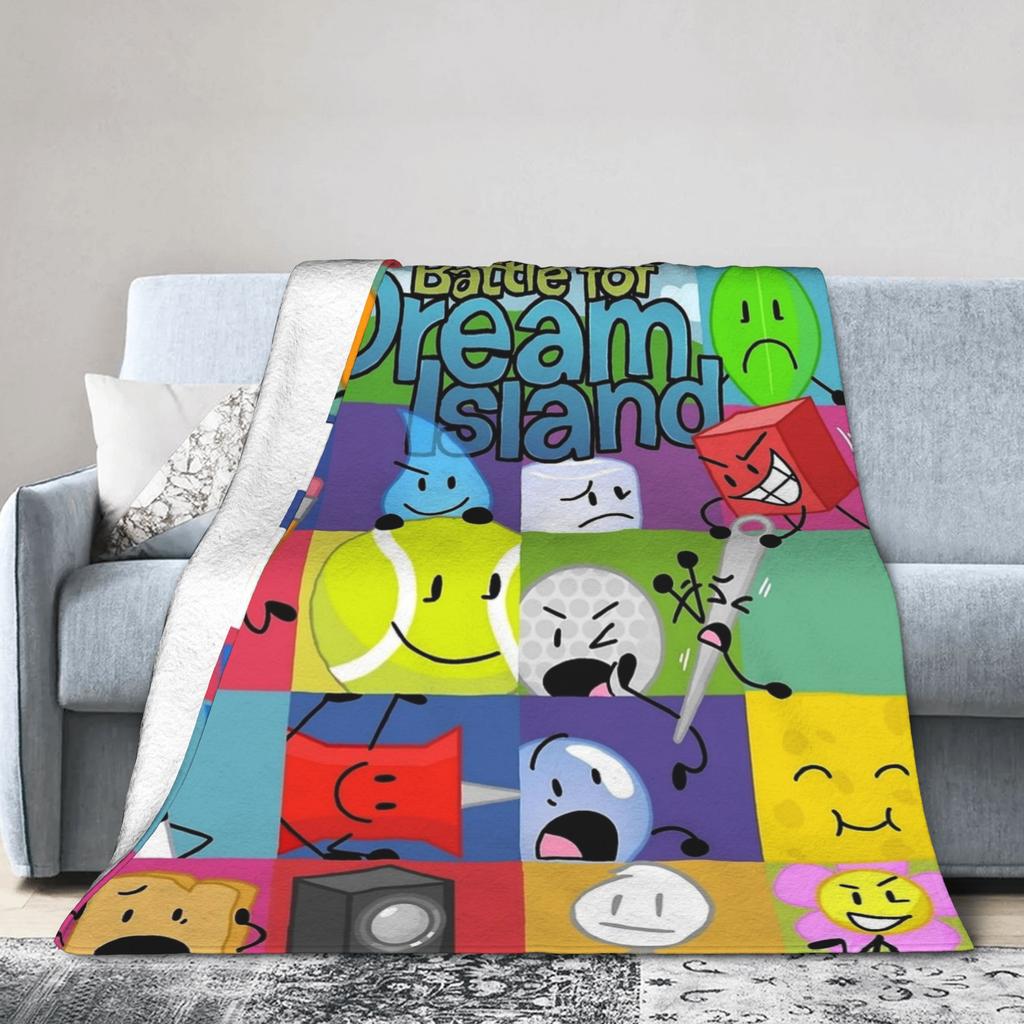 Cartoon Woll Decken Bfdi Lustige Überwurfdecken für Zuhause 200x150cm Tagesdecke