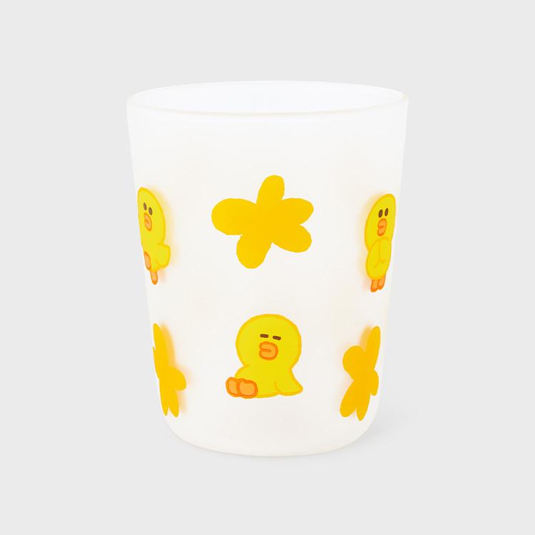 Line Friends Sally Silicone Glass Cold Cup (450ml)
