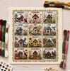 Seasonal 12-Month Cross Stitch Kit Set