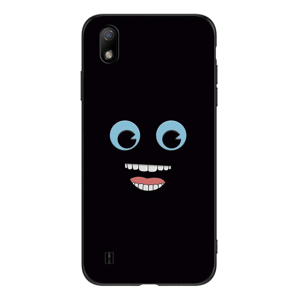 For ZTE Blade A7 2019 Phone Back Cover Black Tpu Case Cute Funy