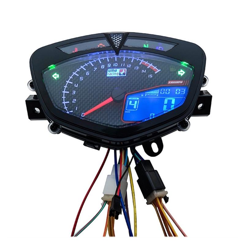 Powerful Digital Meter For Lc135 V1 Jupiter MX Copy Uma Motorcycle Speedometer LCD RPM Tachometer Meter