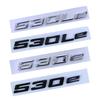 530Le 530e Logo For 530Le 530e Car Fender Side Sticker Rear Bumper Sticker Rear Door Trunk Badge Adhesive Accessories