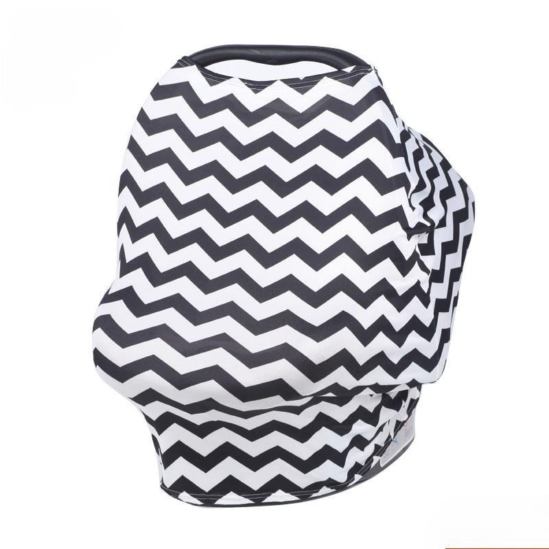 Wavy Milk Silk Dual-purpose Feeding Towel Nursing Towel Nursing Towel