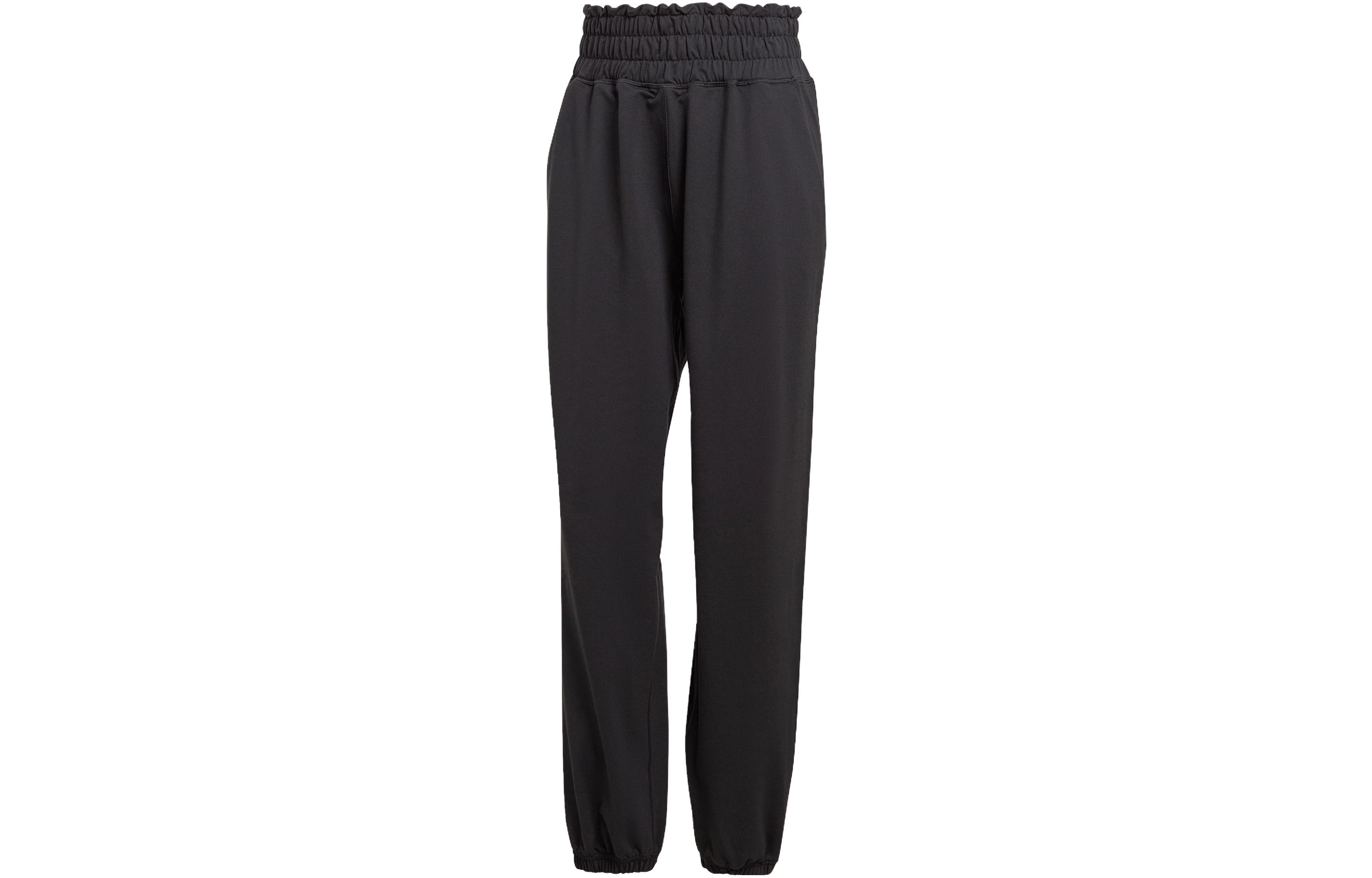 

Adidas Knitted Sweatpants Women s Black Moderate Cuffed Pants HS8122 L