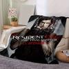 1pc Resident Evil: The Final Chapter, Cozy Home Decor Blanket, Perfect Gift! Bedroom, Living Room, Travel, Camping, Car, Beach, Office Naps, Ideal Sof