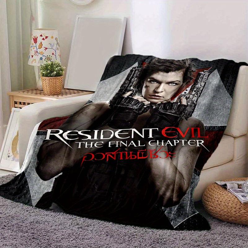 1pc Resident Evil: The Final Chapter, Cozy Home Decor Blanket, Perfect Gift! Bedroom, Living Room, Travel, Camping, Car, Beach, Office Naps, Ideal Sof