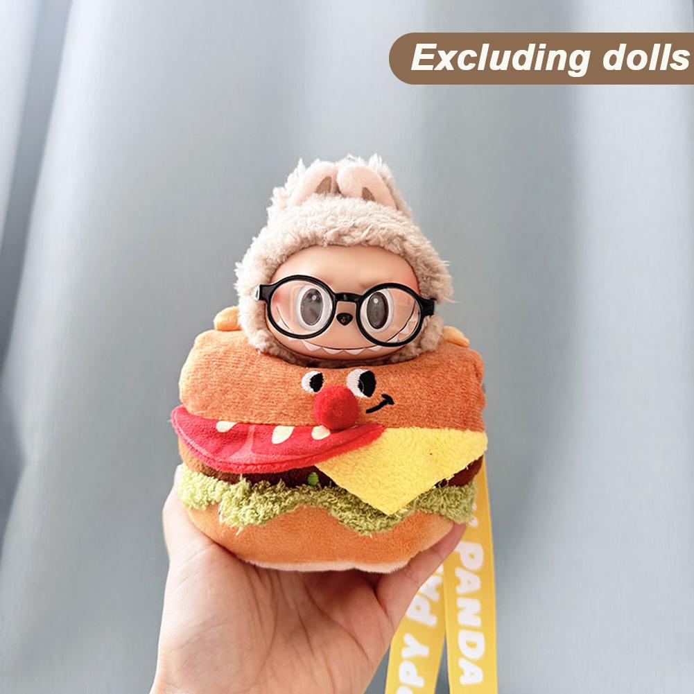 For Labubu Doll Clothes Fashion Clothes Doll Potting Clothes Color Match Bags Dolls Accessories Cute Decoration Little Clothes