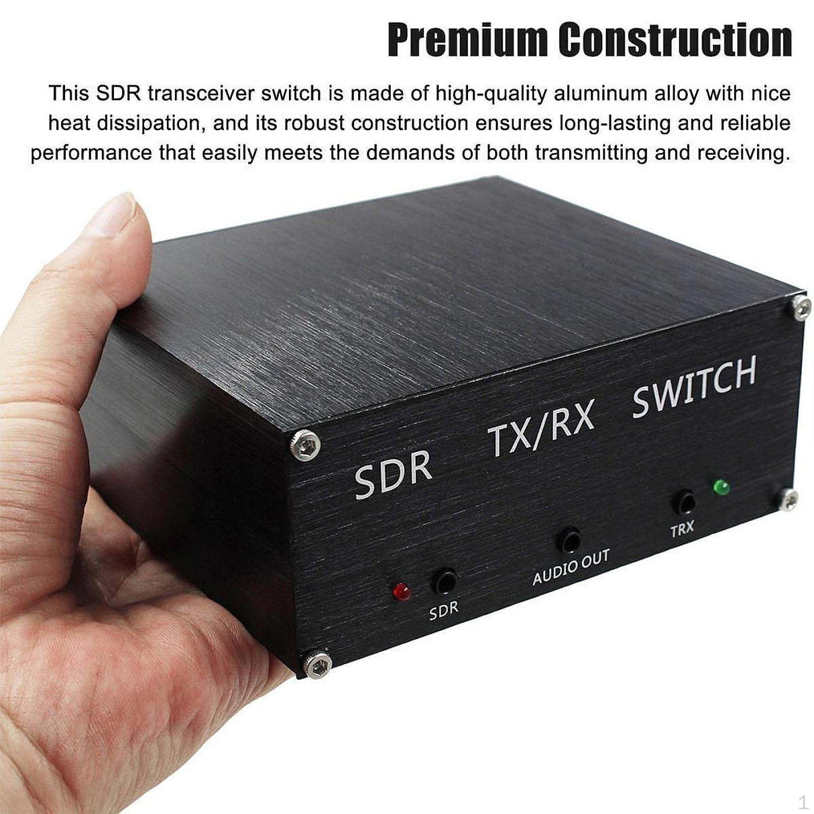 

Антенный распределитель SDR-трансивер TR-переключатель Портативный корпус из алюминиевого сплава