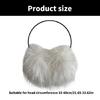 Lovely Winter Earmuffs Warm Long Plush Ear Warmers Adult Student Girl Ear Covers