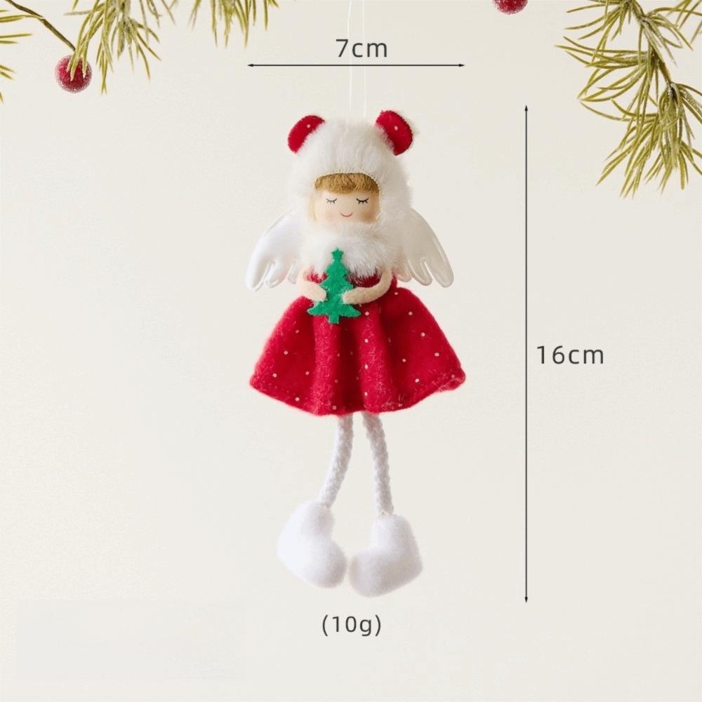 Červené Zelené Vánoční Stromky Dekorace Novinka Vánoční Stromek Závěsné Ozdoby Vánoční Dárky