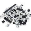Glorious Glorious Keyboard Keycap PBT Full Size Tenkeyless Compact Compatible with All Sizes Mechanical Keyboard Keycap Black Red Keycaps 100% 96% 85%