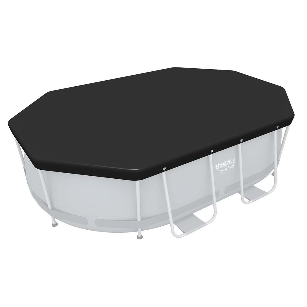 Telo di Copertura per Piscina Rettangolare 300 X 200 X 84 Cm Bestway 58424
