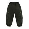 Boys Big Kids Casual Windproof Waterproof Solid Cargo Hiking Trousers