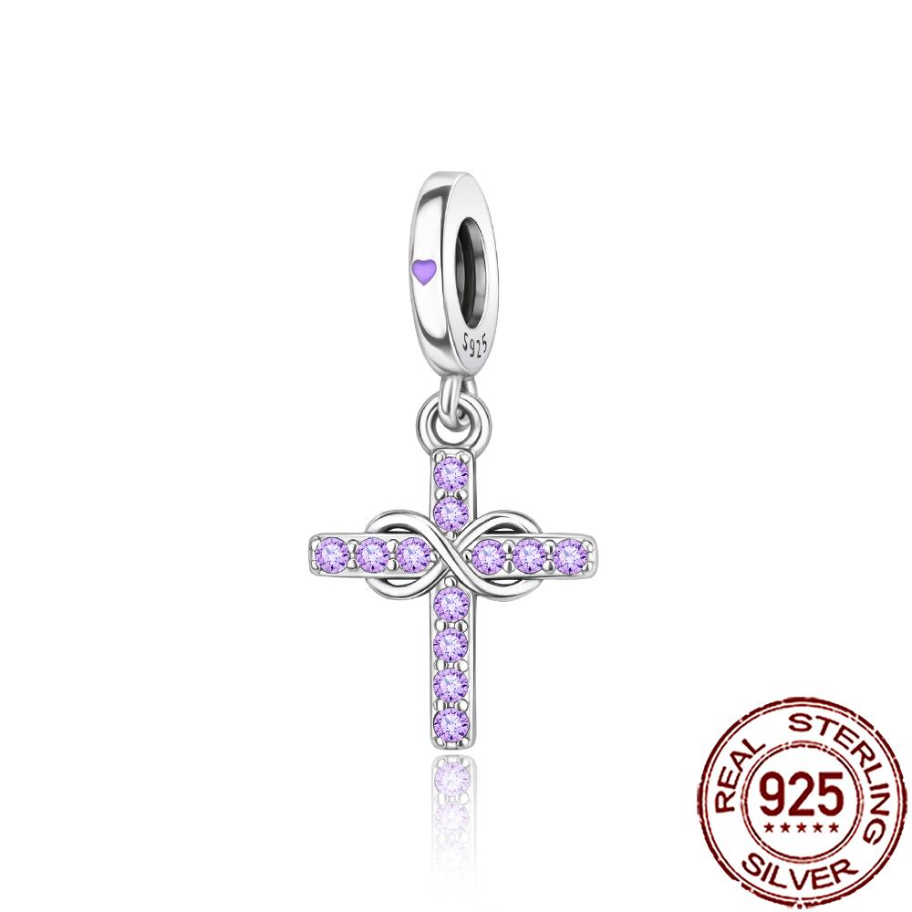 New Charms Copper Dream Catcher Cross Clover Angle Wing Heart Beads Fit Origina Bracelet Necklace Diy Jewelry