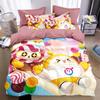 3D Eggy Party Bedding Sets Comforter Quilt Bed Cover Duvet Cover Pillow Case 2-3 Pieces Sets Kids Adult Size Bedroom Decoration