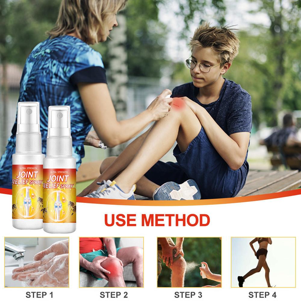 Bee Venom Knee Spray For Joint Relief And Comforting Herbal Care For Legs